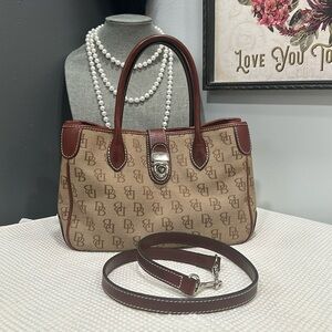 Vintage Dooney & Burke Shoulder Crossbody Bag